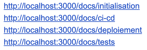 Rendu GitHub Pages en localhost